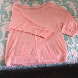 Super comfy wide neck tee